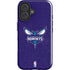 NBA Charlotte Hornets Distressed-Purple iPhone 16 Plus Impact Case